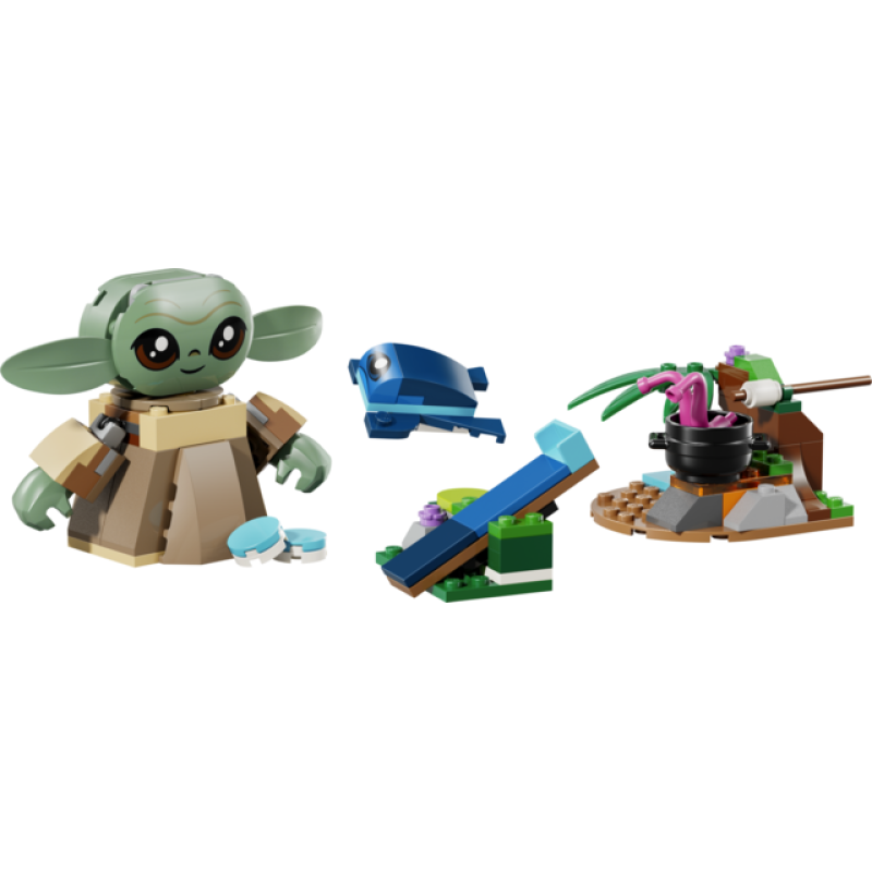 Lego star wars hogar de grogu