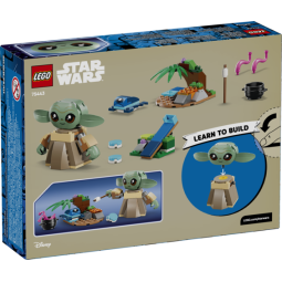 Lego star wars hogar de grogu