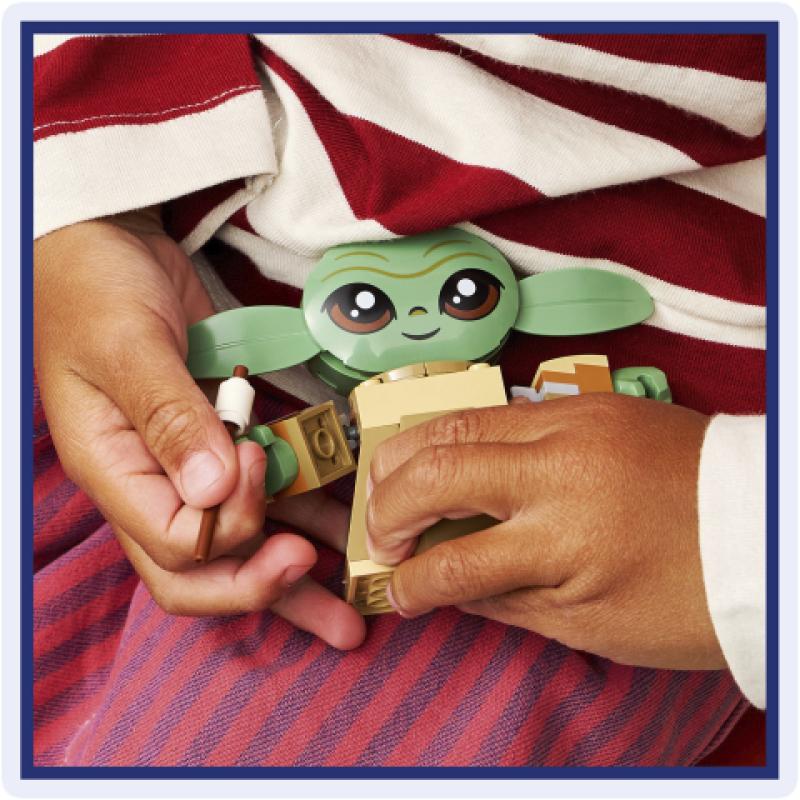 Lego star wars hogar de grogu