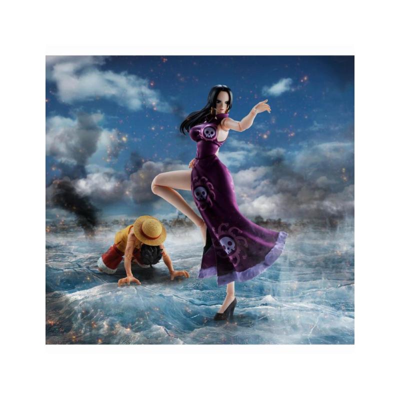 Figura tamashii nations one piece s.h. figuarts boa hancock marineford