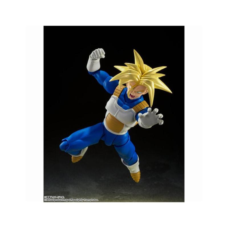 Figura tamashii nations dragon ball z s.h. figuarts super saiyan trunks - infinite latent super power -