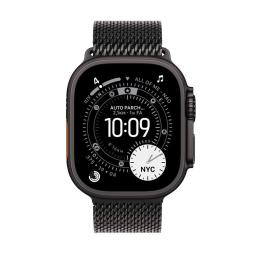 Smartwatch apple watch ultra 3 gps + cellular 49mm black titanium case black titanium milanese loop - m