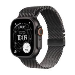 Smartwatch apple watch ultra 3 gps + cellular 49mm black titanium case black titanium milanese loop - m