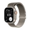 Smartwatch apple watch ultra 3 gps + cellular 49mm natural titanium case natural titanium milanese loop - m