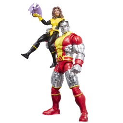 Pack 2 figuras hasbro marvel legends series astonishing x - men kitty pryde & marvels colossus