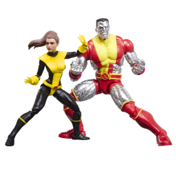 Pack 2 figuras hasbro marvel legends series astonishing x - men kitty pryde & marvels colossus