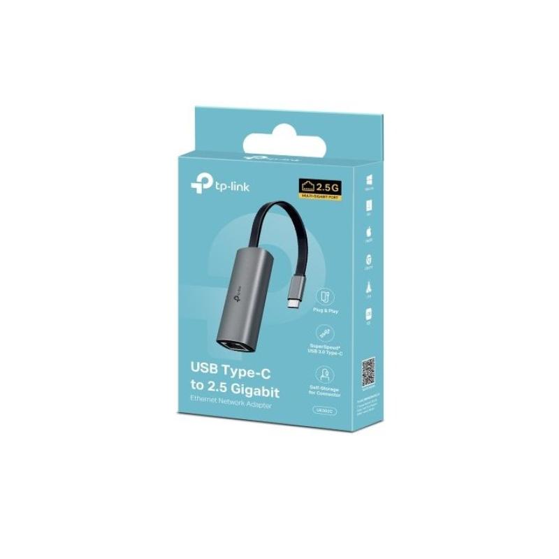 Adaptador red usb tipo c tp - link ue302c