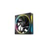 Ventilador caja deepcool fl12 - 3in1 argb 3x 120mm negro