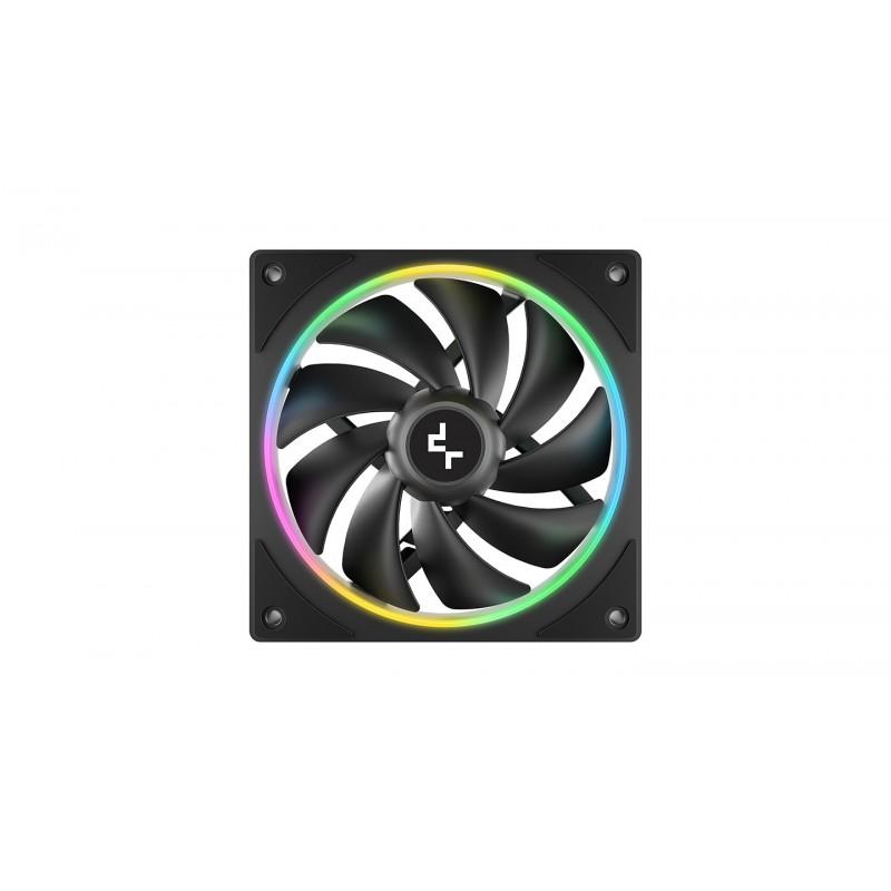 Ventilador caja deepcool fl12 - 3in1 argb 3x 120mm negro