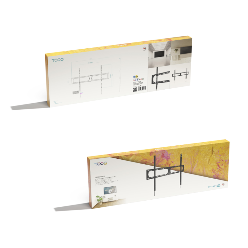 Soporte pared tooq vesa hasta 140 pulgadas 1200x800mm max 125kg