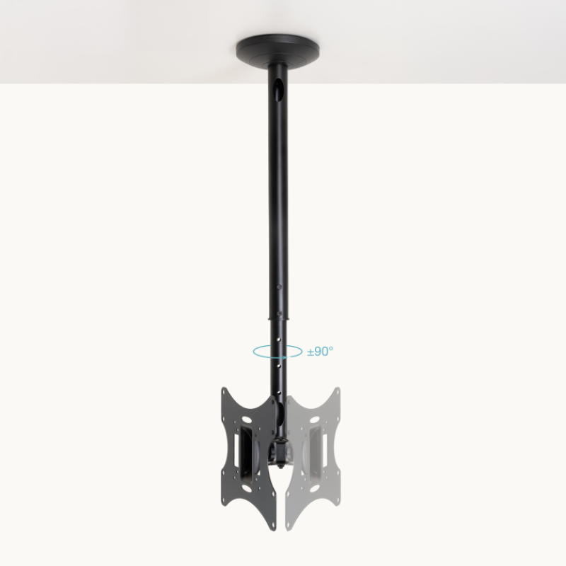 Soporte techo tooq vesa hasta 42 pulgadas 200x200mm max 30kg negro