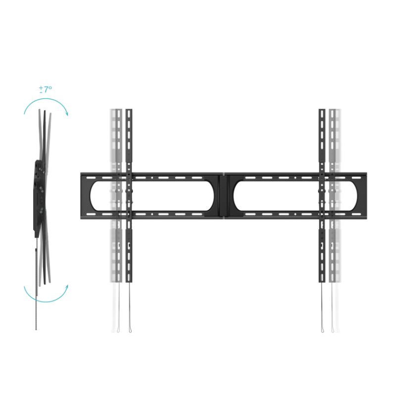 Soporte pared tooq vesa hasta 140 pulgadas 1200x800mm max 125kg
