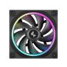 Ventilador caja deepcool fl12 argb 120mm negro