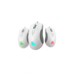 Raton gaming newskill eos ivory blanco