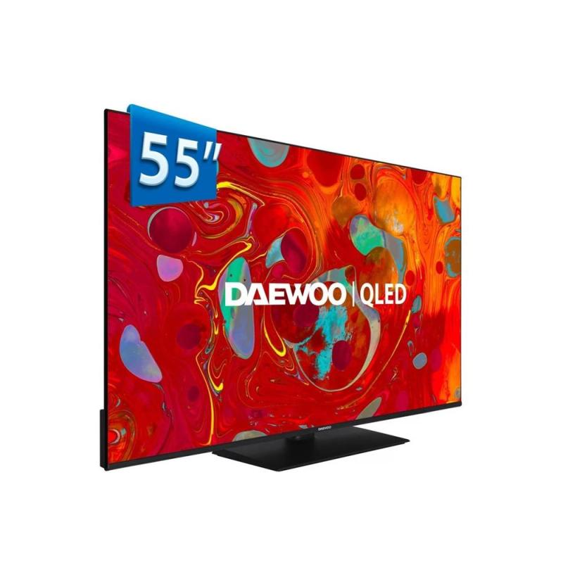 Tv daewoo 55 pulgadas qled 4k uhd - 55dm75qv - smart tv