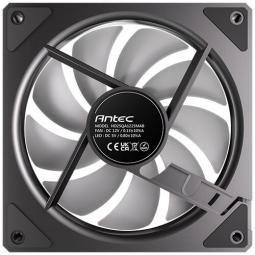 Ventilador caja antec vision 120r argb 3x 120mm negro