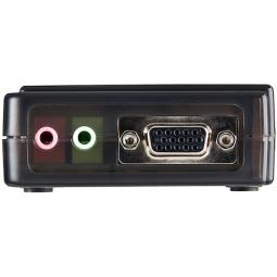 Conmutador kvm startech 4 puertos todo incluido