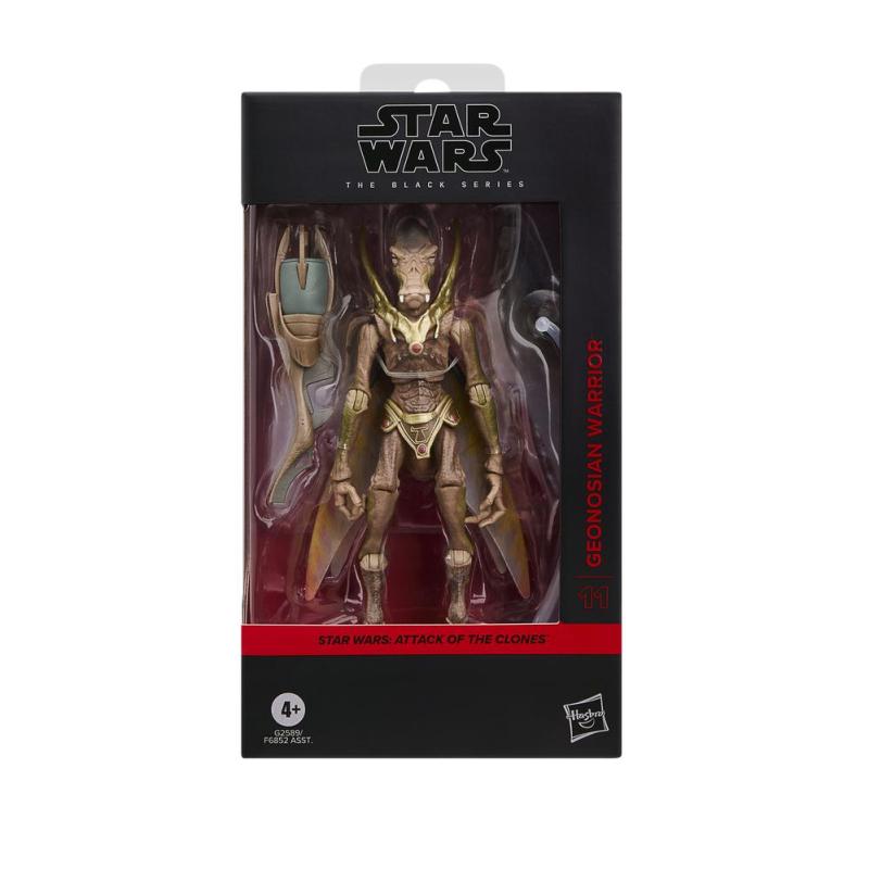 Figura hasbro star wars the black series attack of the clones geonosian warrior