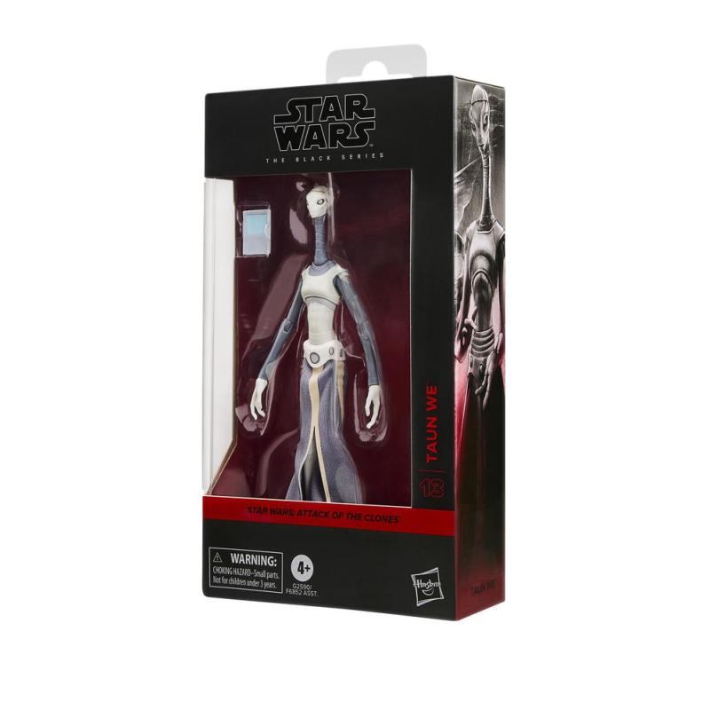 Figura hasbro star wars the black series attack of the clones taun we
