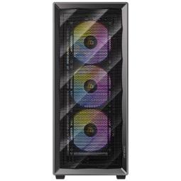 Caja ordenador gaming antec ax85 atx argb cristal templado negra