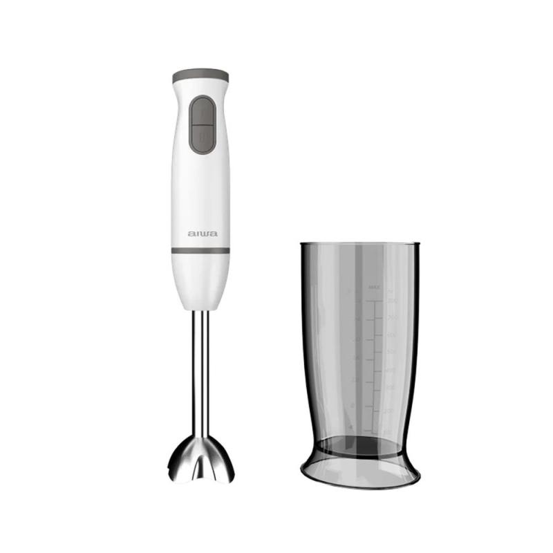 Batidora de mano aiwa kenkiri 800 600w + vaso 500ml