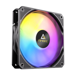 Ventilador cpu antec p12r argb 3x vent reverse 120mm rgb negro