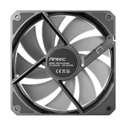 Ventilador cpu antec p12r argb 3x vent reverse 120mm rgb negro