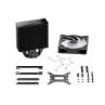 Ventilador disipador cpu bequiet pure rock 3 lx 120mm negro