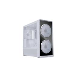 Caja ordenador gaming lian li lancool 217 infinity atx argb cristal templado blanco