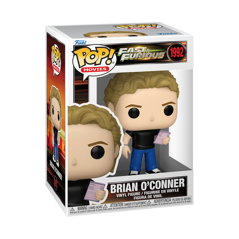Funko popr movies the fast and furious brian o'conner