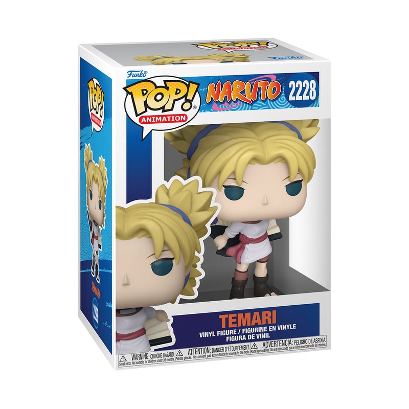Funko pop animation naruto classic temari con tessen