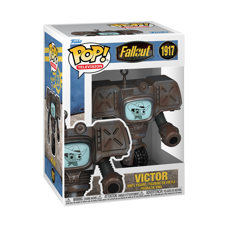 Funko pop tv fallout victor (securitron)