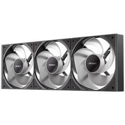 Ventilador caja antec connect 120 reverse argb 3x 120mm negro