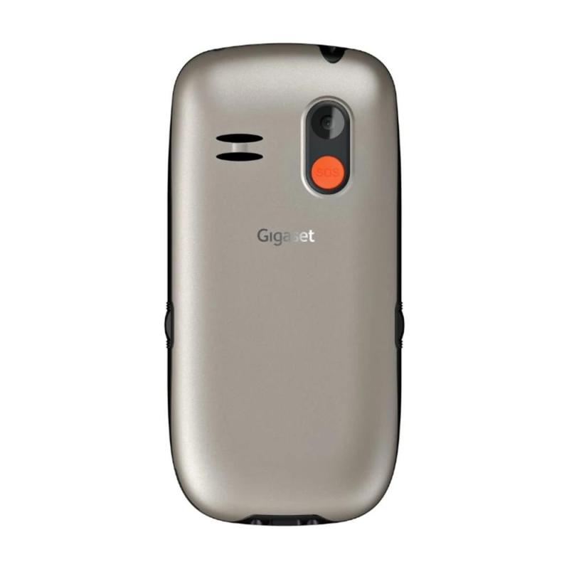 Telefono movil gigaset gl395 gris para mayores