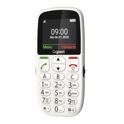 Telefono movil gigaset gl395 blanco para mayores