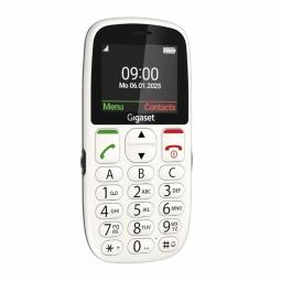 Telefono movil gigaset gl395 blanco para mayores
