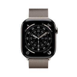 Smartwatch apple watch s11 gps + cellular 46mm natural titanium case natural milanese loop s - m