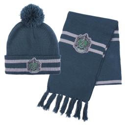 Conjunto 2 piezas bufanda harry potter slytherin
