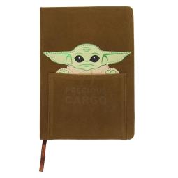 Cuaderno premium piel the mandalorian the child