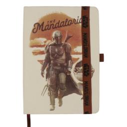 Cuaderno premium polipiel the mandalorian
