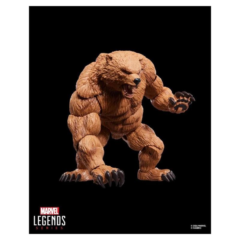 Figura hasbro marvel?s grizzly. marvel legends series. the amazing spider - man