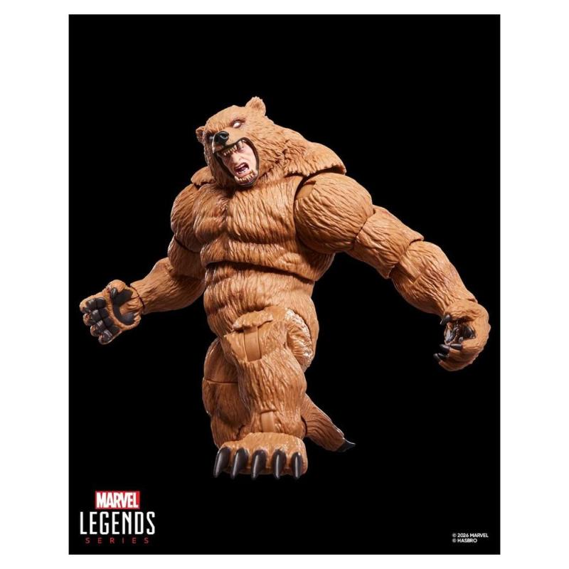 Figura hasbro marvel?s grizzly. marvel legends series. the amazing spider - man