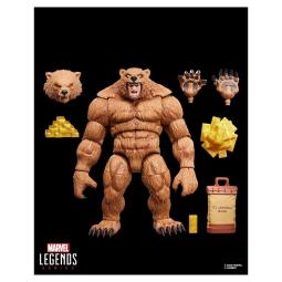 Figura hasbro marvel?s grizzly. marvel legends series. the amazing spider - man