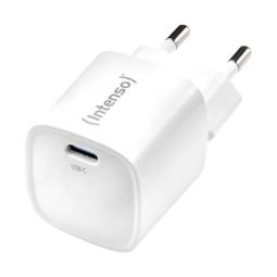Cargador de pared intenso w30c² gan 30w usb tipo c negro