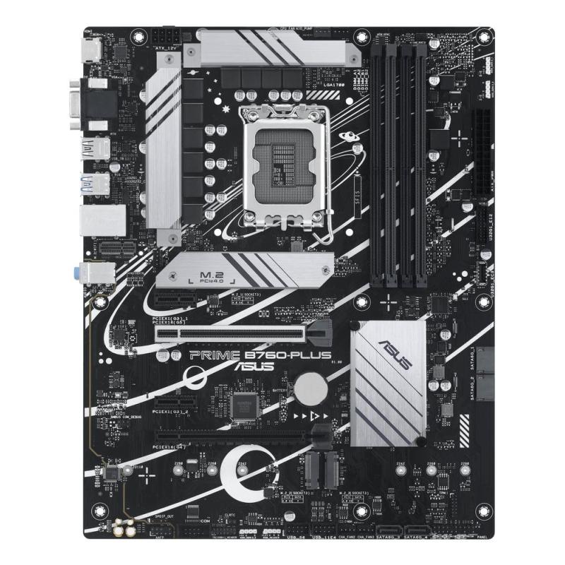 Placa base asus prime b760 - plus atx - 4x ddr5 - 4x sata3