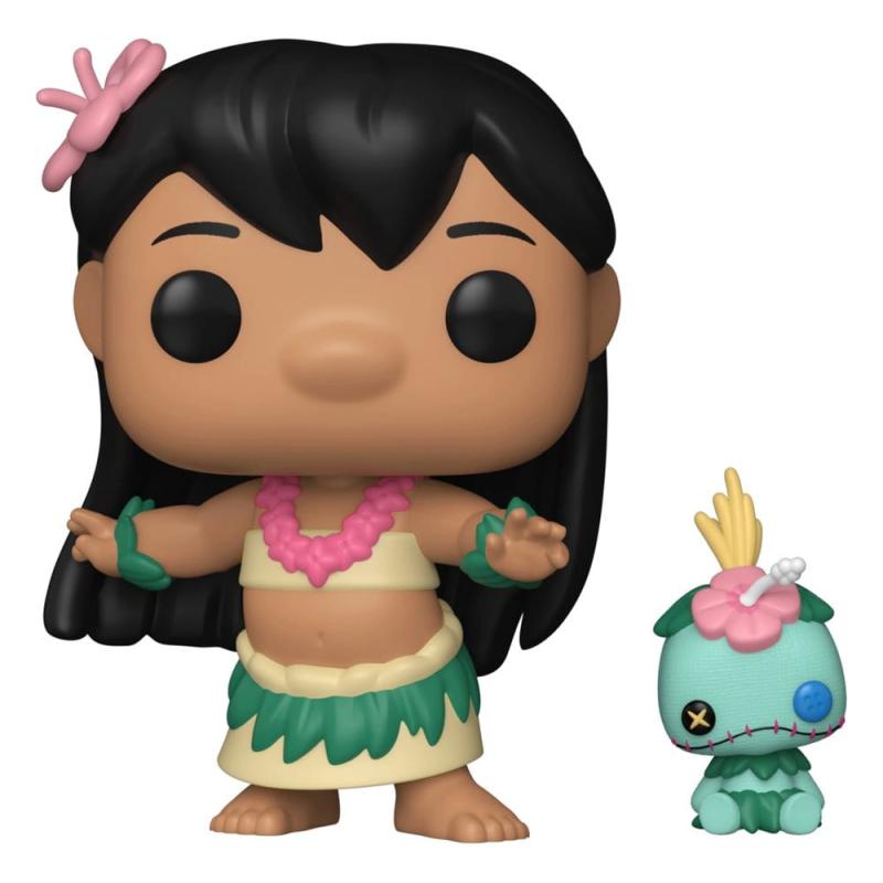 Funko pop & buddy: lilo & stitch s4 hula w - scrump