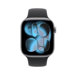 Smartwatch apple watch s11 gps 46mm space grey aluminium case black sport band s - m