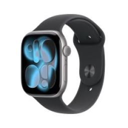 Smartwatch apple watch s11 gps 46mm space grey aluminium case black sport band s - m