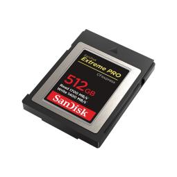 Tarjeta memoria flash sandisk extreme pro cfexpress 512gb