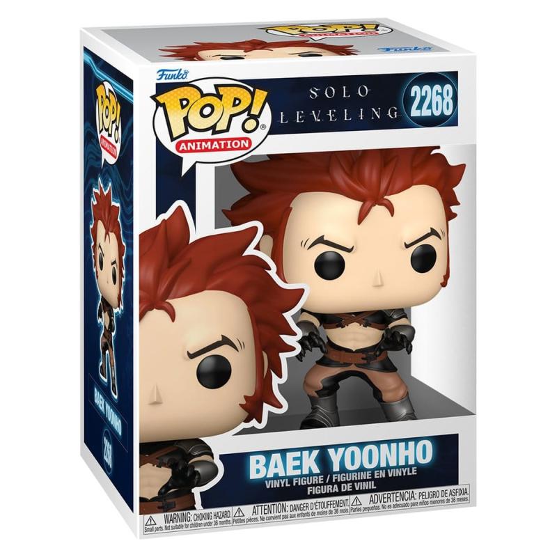 Funko pop solo leveling baek yoonho